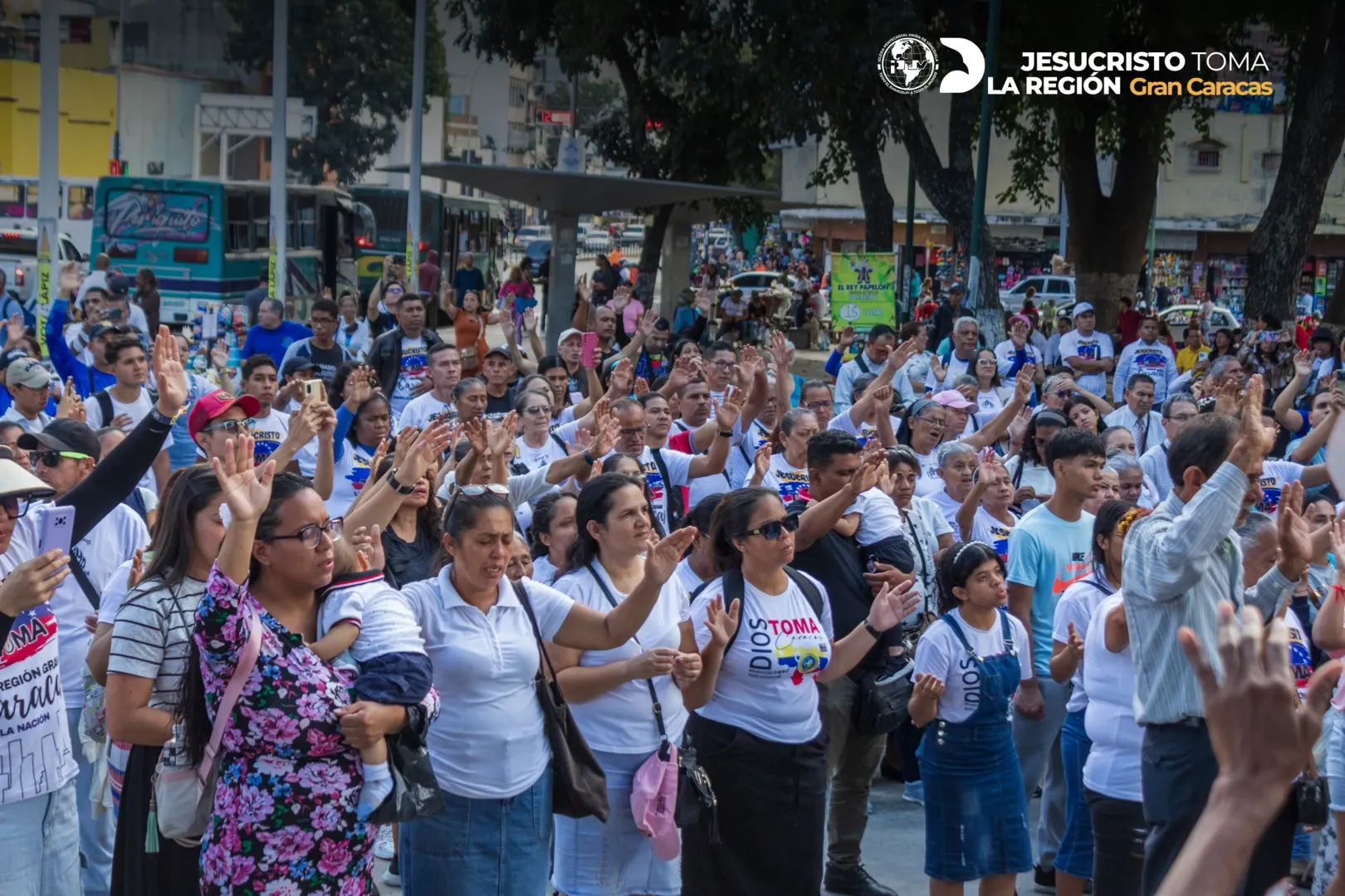 JESUCRISTO TOMA LA REGIÓN GRAN CARACAS: La Iglesia Pentecostal Unida Despliega un Día Histórico de Evangelización Masiva